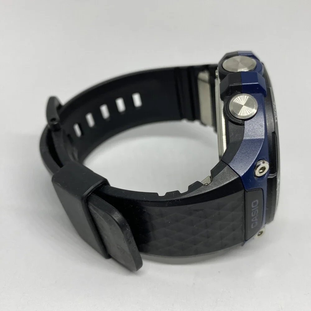 Casio Pro Trek WSD-F20 Men's Black Silicone Digital Display Smartwatch EY541